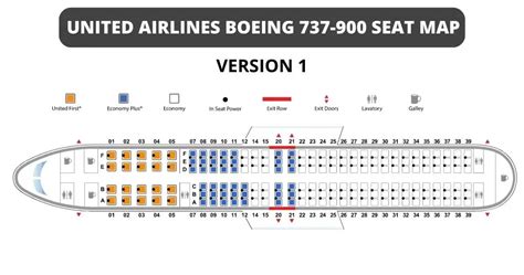 Boeing 737 900 Seat Map Airline Configuration
