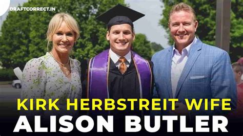 Kirk Herbstreit Wife Alison Butler And Mother Of His 4 Sons