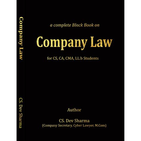 Company Law Book By Cs Dev Sharma Cscartindia