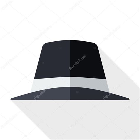 Black Hat Icon Stock Vector Image By ©realvector 58597399
