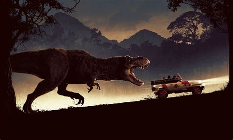 Movie Jurassic Park Hd Wallpaper By Matt Ferguson