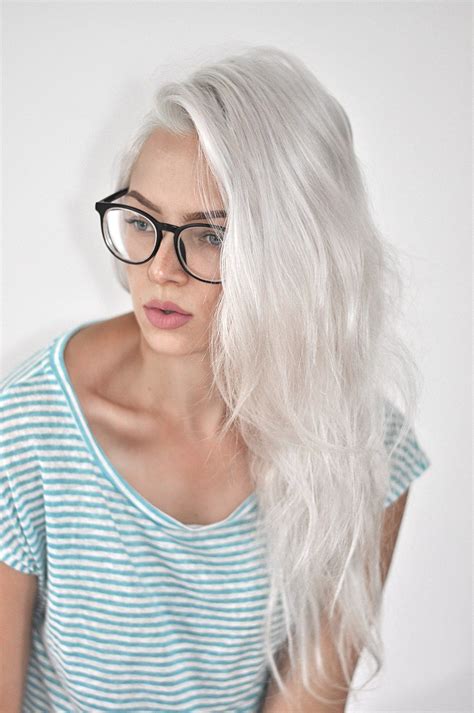Each of these can give you up to seven levels of lift. oVertone Pastel Silver Review and Tutorial | White blonde ...