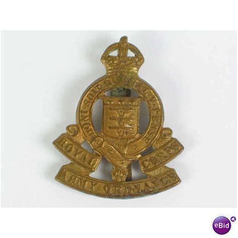 Ww Ii British Royal Army Ordnance Corps Cap Badge On Ebid United