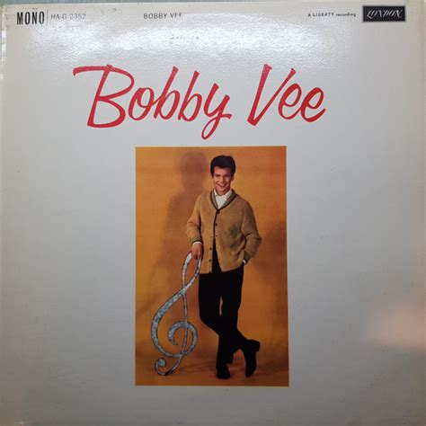 Bobby Vee Bobby Vee 1961 Vinyl Discogs