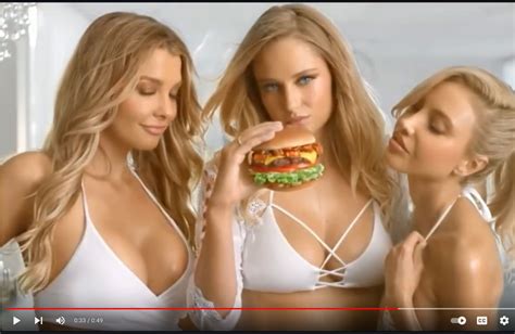 Sex Sells Bacon 3 Way Burgers At Carls Jrhardees National Food