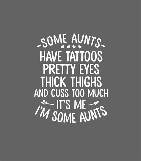 some aunts have tattoos pretty eyes and cuss too much auntie digital art by prentv alex fine