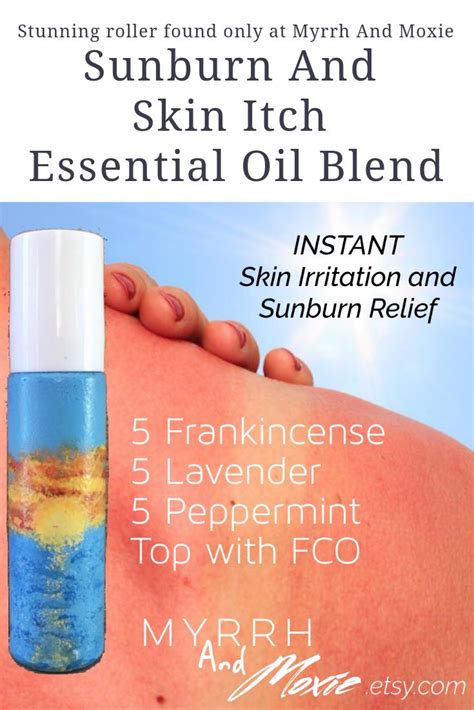 This Essential Oil Blend For Sunburns And Other Skin Issues Essential