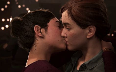 The Last Of Us Part 2 Ellie And Dina Kissing 4k 35 Wallpaper