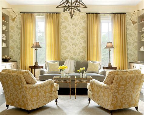 What can you do to decorate a burgundy couch? 20 Yellow Living Room Ideas, Trendy Modern Inspirations