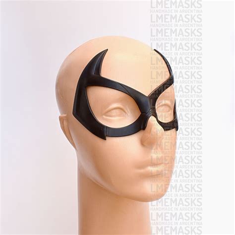 Black Cat Ps4 Mask Leather Spider Man Felicia Hardy Etsy