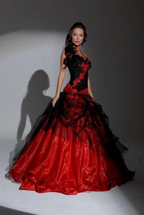 Dark Red Wedding Dresses Wedding Organizer