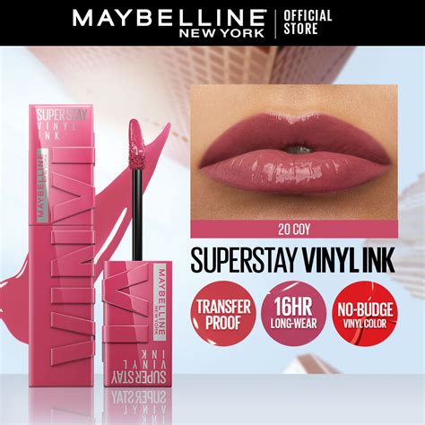Maybelline Superstay Vinyl Ink Liquid Lipstick Nude Shock Long