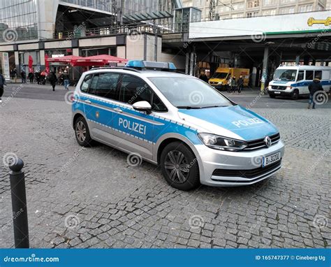 German National Police Car Editorial Photography Image Of Policeman