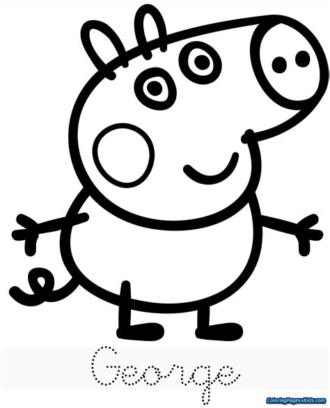 Peppa pig cartoon coloring pages idea to kids. Peppa Pig Coloring Pages - Coloring Pages For Kids