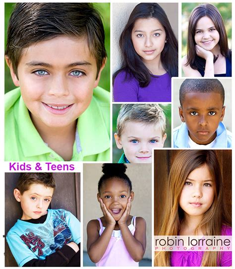 Headshots Kids And Teens Young Actors And Child Models A Bit About