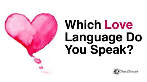 We All Speak One Of Five Languages Of Love So Which Love Language Do You Speak And What Does