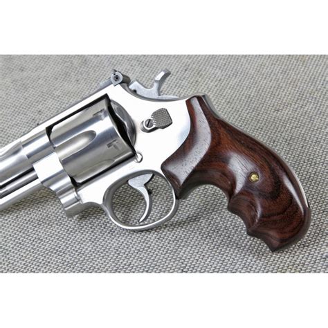 Combat Classic N Frame Round Butt Rosewood Revolver Grips