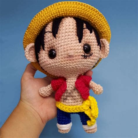 Luffy Amigurumi Patron Crochet Artofit