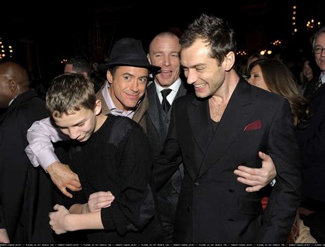 Sherlock Holmes New York Premiere 17th December Jude Law And Robert