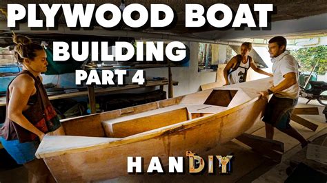 Building A Plywood Boat Part First Epoxy Layer Daggerboard And
