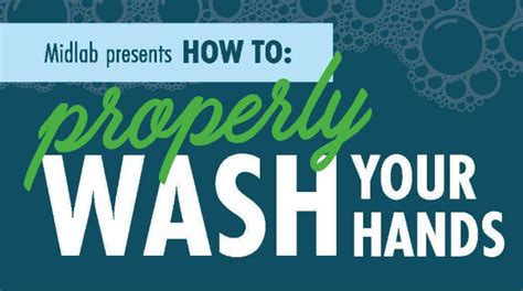 How To Properly Wash Your Hands Midlab Inc