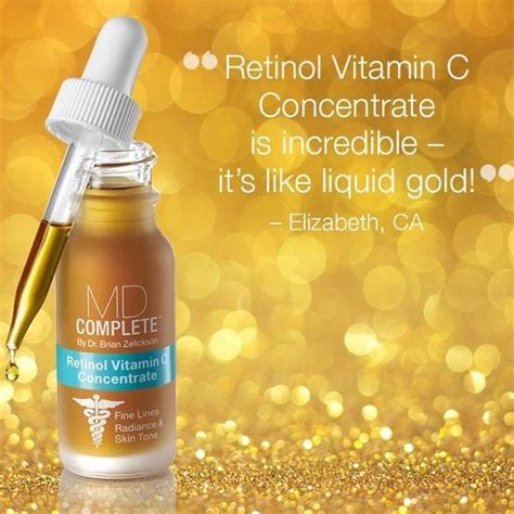 Md Complete Retinol Vitamin C Concentrate Md Complete Skincare