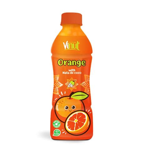 350ml Bottled Orange Juice With Nata De Coco Tradekorea