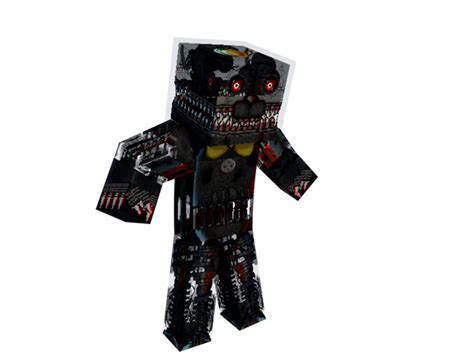 Minecraft Nightmare 5 Night At Freddy Skins