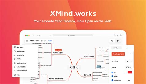 Big News Xmind Now Opens On Web Xmind The Most Popular Mind Mapping App On The Planet