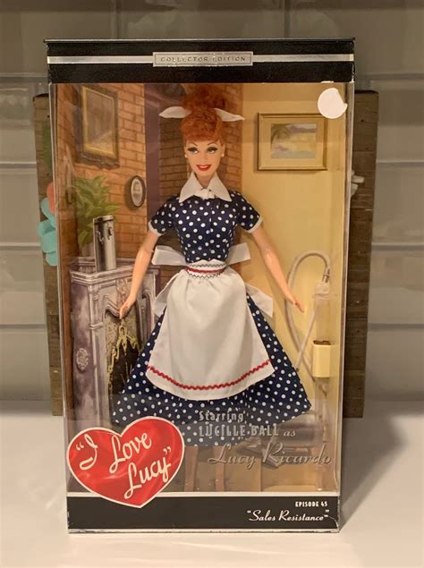 mattel sales resistance i love lucy barbie collector edition town