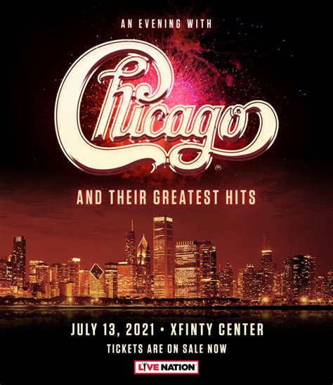 Rescheduled An Evening With Chicago And Their Greatest Hits In