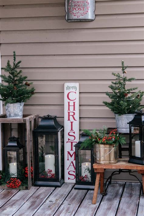 Farmhouse Christmas Porch Decor Meagans Moda