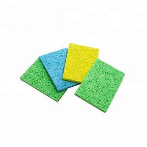 Compressed Cellulose Sponge Best For Kitchen Car Cleaning