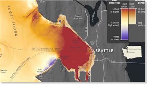 Foot Tsunami Would Hit Seattle In Minutes After Quake Study Finds Science Technology