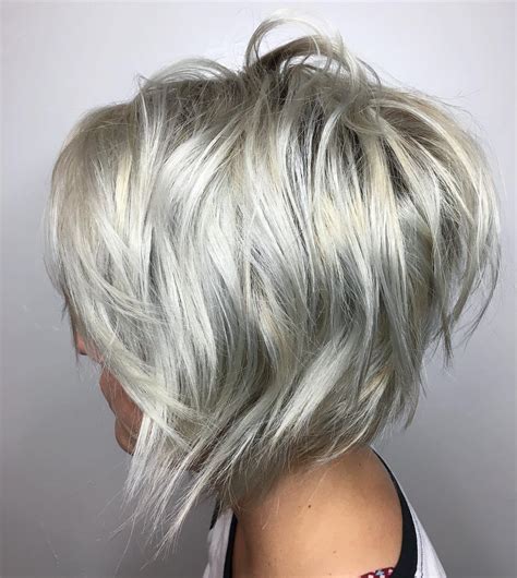 Messy bob hairstyles are super chic, convenient, trendy and easy to style. 50 Best Trendy Short Hairstyles for Fine Hair - Hair Adviser