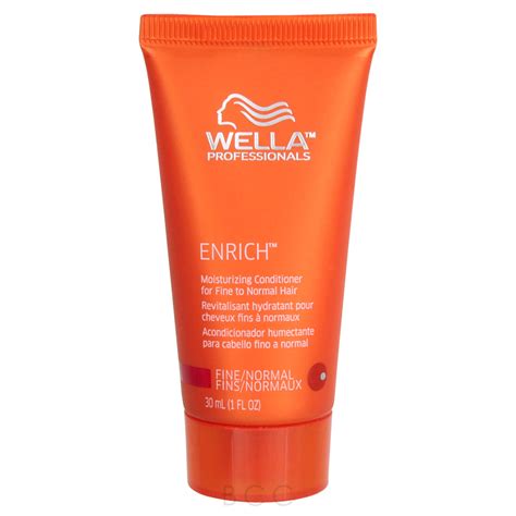Wella Enrich Moisturizing Conditioner Finenormal Beauty Care Choices
