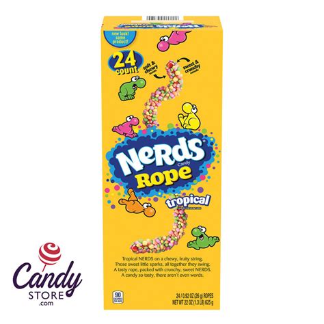 Nerds Ropes Tropical Flavor 24ct