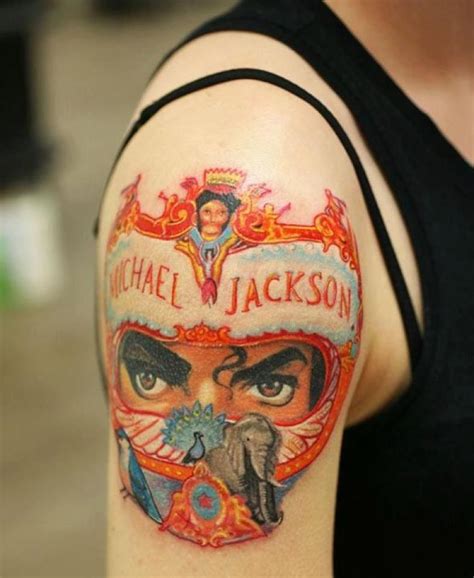 Michael Jackson Dangerous Tattoo Michael Jackson Tattoo Michael