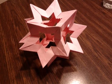 Kusudama Star Francesco Mancini Paper Art Origami Art