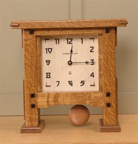 Greene And Greene Collection Schlabaugh And Sons Wood Clock Design