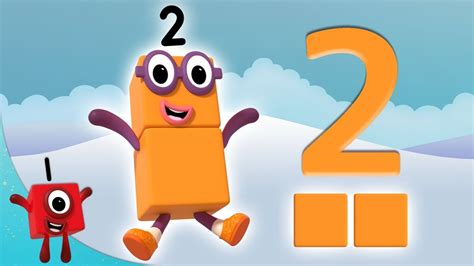Numberblocks The Number 2 Learn To Count Learning Blocks Youtube