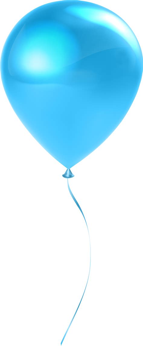 Ballons Transparent Blue Transparent Blue Balloons Clipart Png