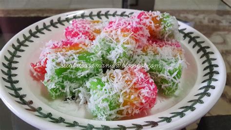 Resepi getuk ubi kayu goreng. Resepi Masakan Kegemaran: Talam Ubi Kayu Pelangi
