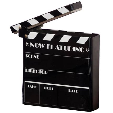 Hollywood Clapboard Tin Hollywood Favors Hollywood Party Theme