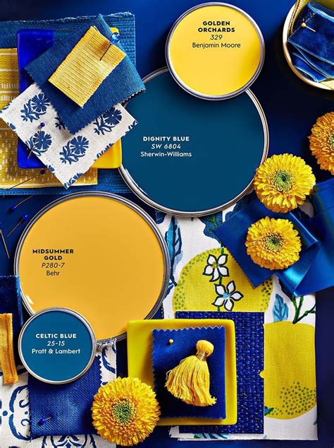 How 2 Interior Design And Color Experts Use Sunny Yellows And Cool