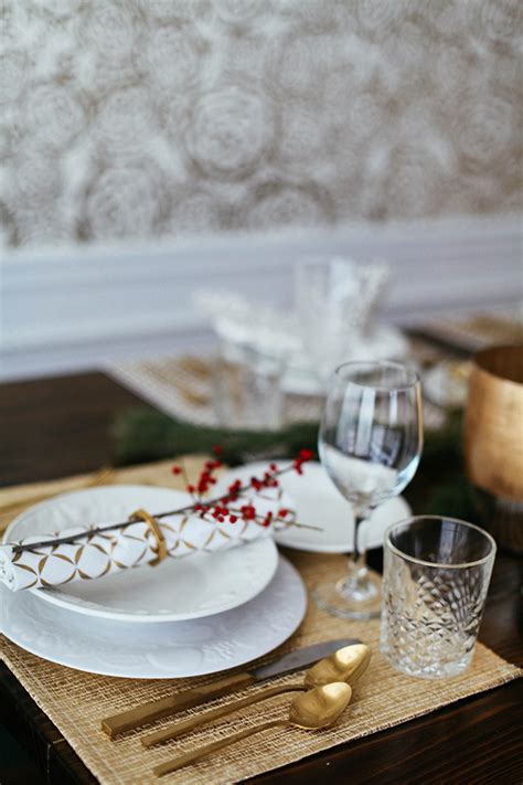 When was the last time you tried something new? Christmas and New Year Table Setting Ideas | In Honor Of Design