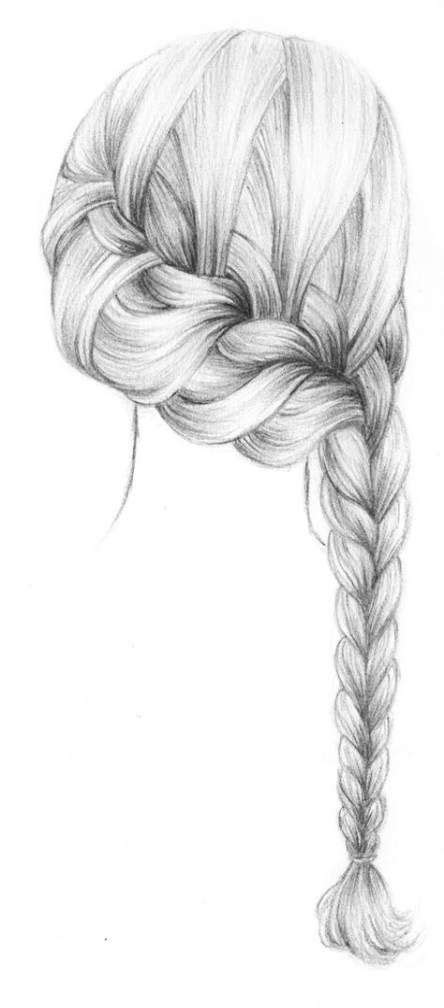 55 Ideas Hair Braids Drawing Beautiful For 2019 Braids Drawing