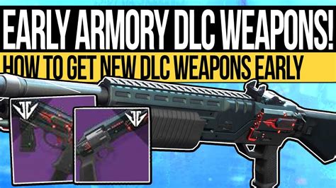 Destiny 2 How To Get Early Black Armory Weapons New Dlc Weapons