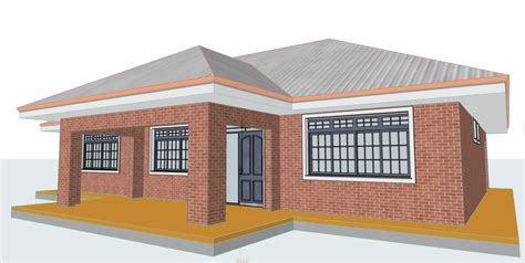 Maybe you would like to learn more about one of these? 3 Bedroom House Plan with en-suite master bedroom ...