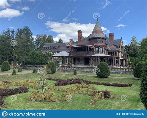 Sonnenberg Gardens And Mansion In Canandaigua New York Editorial Stock
